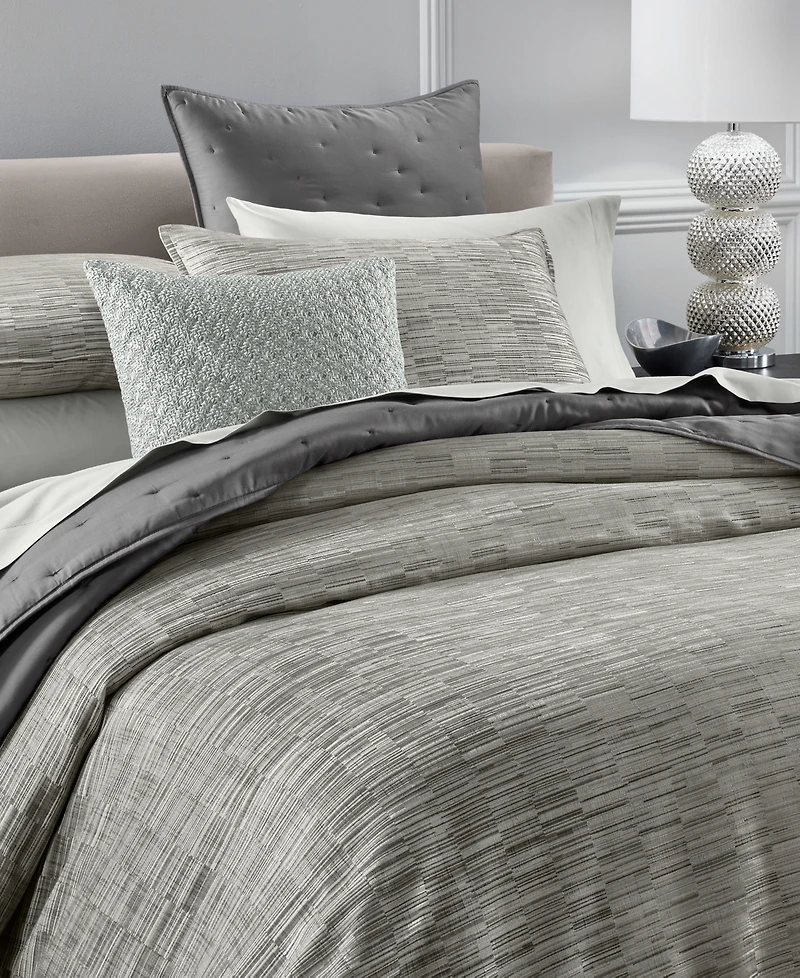 Hotel Collection Horizon Geometric 3-Pc. Comforter Set, King, Macy's Exclusive