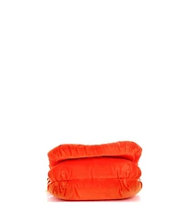 Pre-Owned Loewe Mini Goya Chain Puffer Bag Leather