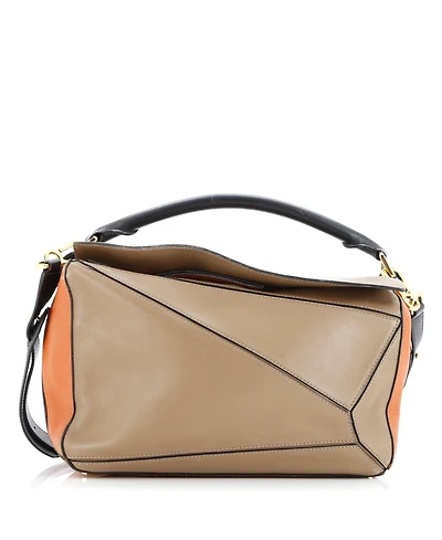 Pre-Owned Loewe Medium Puzzle Bag Leather