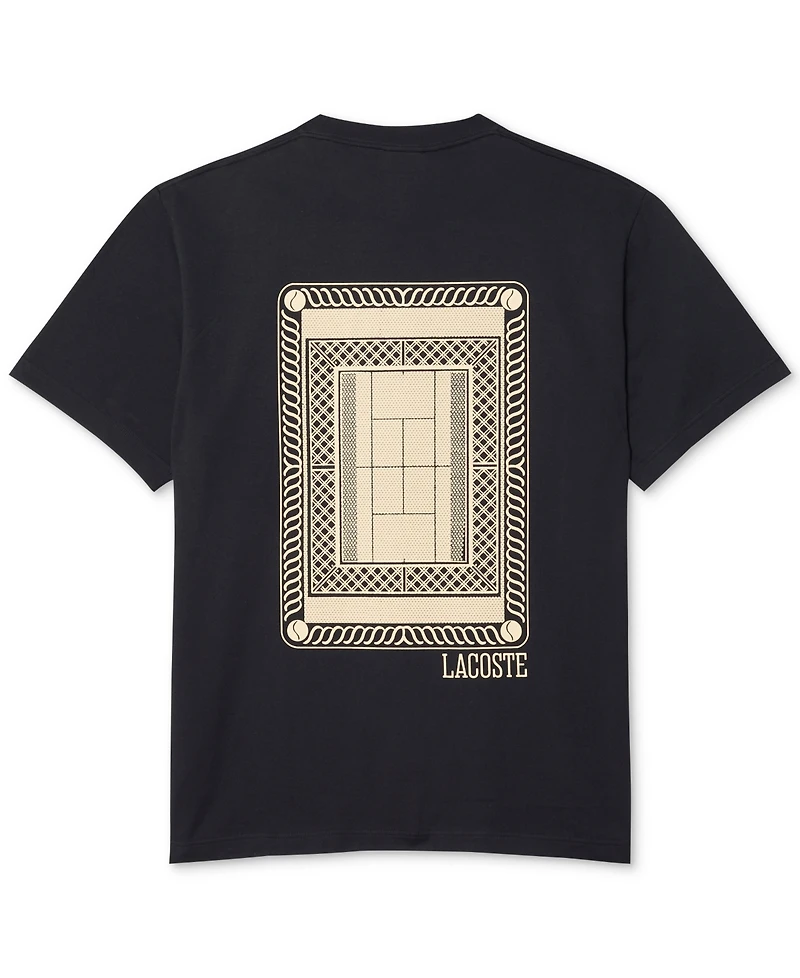 Lacoste Men's Printed Short-Sleeve Jersey T-Shirt