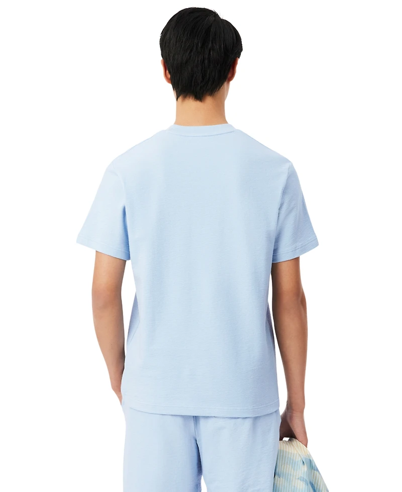 Lacoste Men's Textured Crewneck Jersey T-Shirt