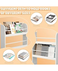 Rainsken 4-Tier Kids Bookshelf