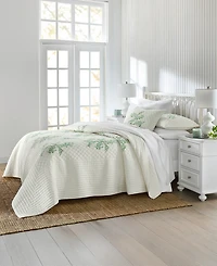 Charter Club Eden Embroidered 3-Pc. Quilt Set, Full/Queen, Macy's Exclusive