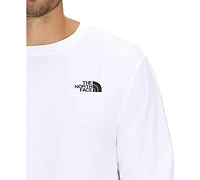 The North Face Men's Evolution Box Nse Regular-Fit Long-Sleeve T-Shirt