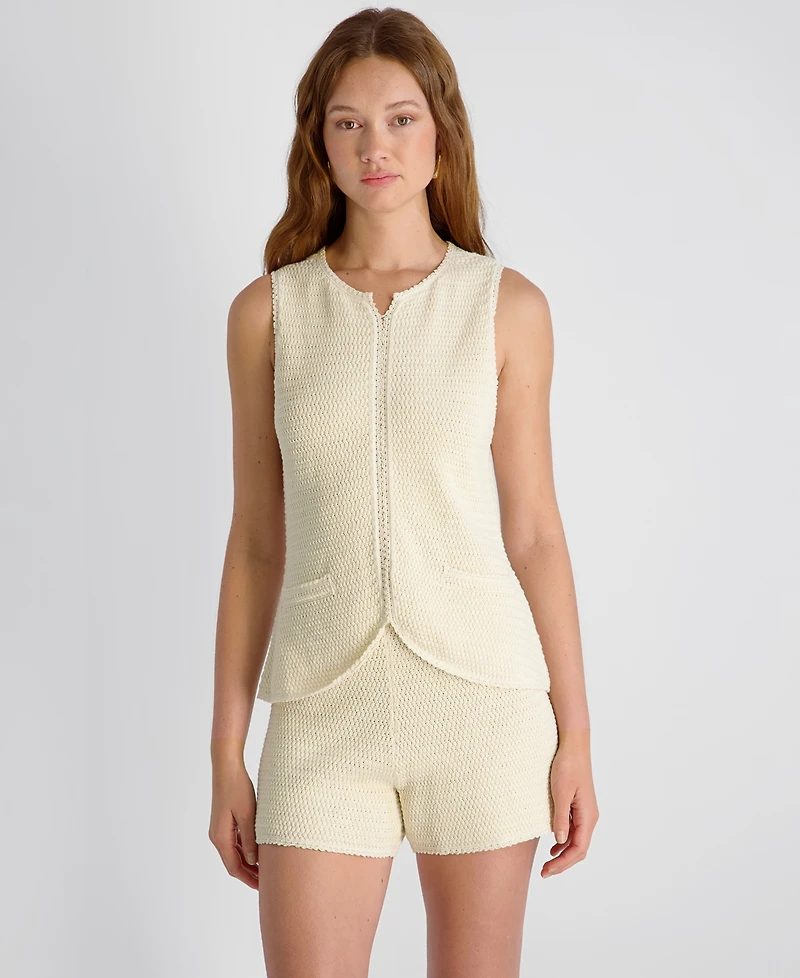 French Connection Women's Fitted Mid-Thigh Shorts