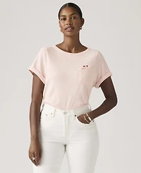 Levi's Women's Graphic Julie Pocket Crewneck Cotton T-Shirt
