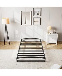 gaomon Low Bed Frame Heavy Duty Metal Platform, Mattress Foundation, Noise-Free, No Box Spring Needed, Easy Assembly, Non-Slip