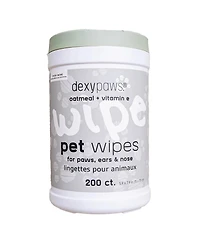 Dexypaws Pet Wipes: Oatmeal & Vitamin E