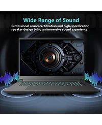 Thunderobot Storm 17.3" Traditional Laptop Intel Core i7 32GB Ram Nvidia GeForce Rtx 5070 2TB Ssd Storage Windows 11 Home 165Hz