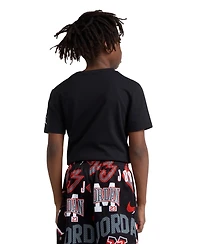 Jordan Boys' 8-18 Dynasty Printed Elastic Waist Shorts