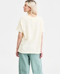 Free People Women's Best Coast Graphic Print Cotton T-Shirt