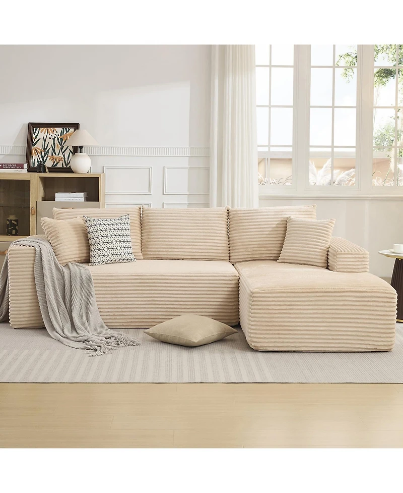 gaomon 108" Sectional Couches for Living Room