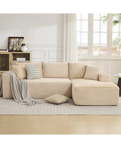 gaomon 108" Sectional Couches for Living Room