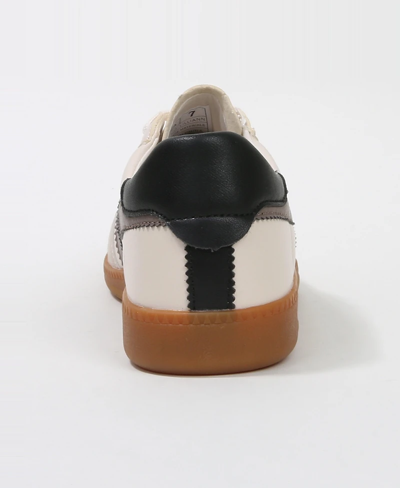 Berness Women's Lilliann Mixed Panel Lace-Up Sneakers