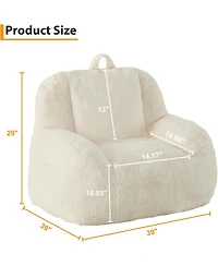 gaomon Bean Bag Chairs for or Adults Teens, Large Bean Bag Sofa Chairs with Filling for Basement, Living Room, Game Room