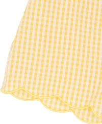 Rare Editions Baby Girls' Striped Seersucker Top and Elastic Waistband Shorts, 2-Piece Set