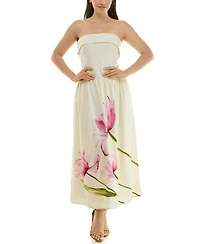 Planet Gold Juniors' Drop-Waist V-Neck Sleeveless Dress