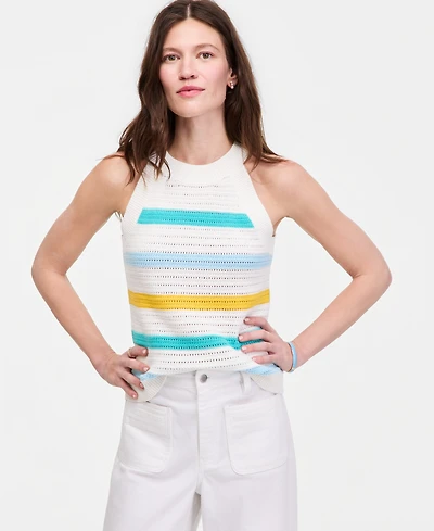 On 34th Women's Pointelle Stitch Sweater Tank, Macy's Exclusive