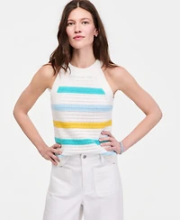 On 34th Women's Pointelle Stitch Sweater Tank, Macy's Exclusive