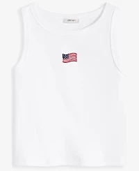 On 34th Women's American Flag Tank Top, Macy's Exclusive