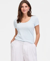 On 34th Women's Scoop-Neck Layering T-Shirt