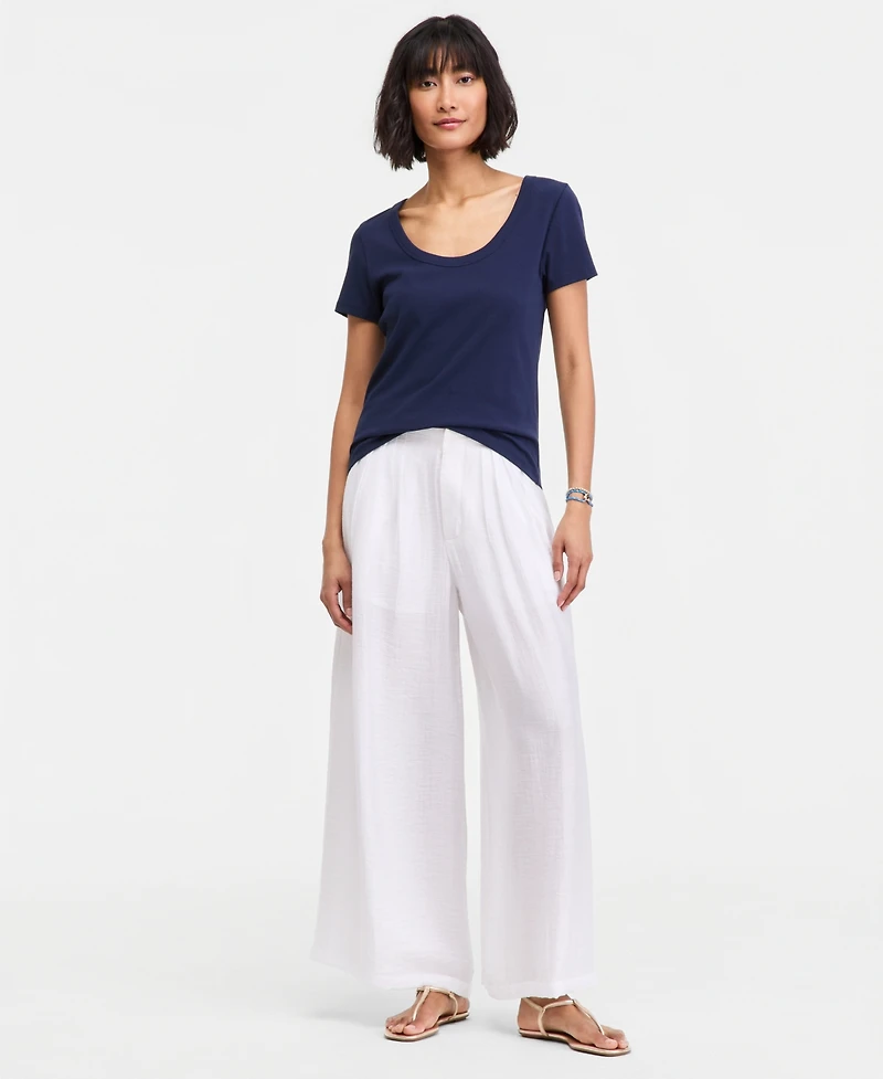 On 34th Women's Scoop-Neck Layering T-Shirt