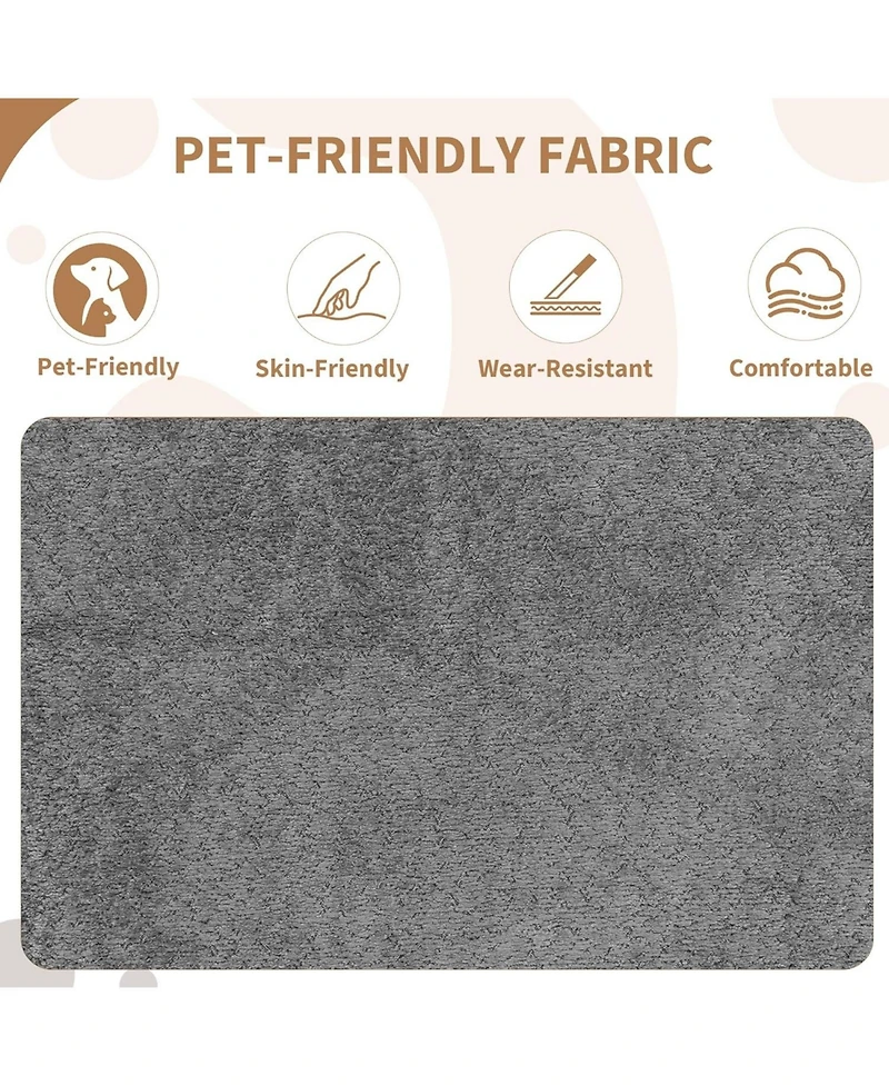 gaomon Upholstered Dining Chairs Set of 6,Modern Boucle Dining Room Chairs with Ergonomic Curved Back,Comfortable Kitchen Chairs with Rubber Wood Legs