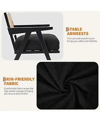 gaomon Mid-Century Farmhouse Accent Chair