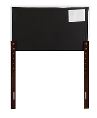 Flynama Twin Upholstered Headboard with Button Tufting Adjustable Height 41 to 53 inch