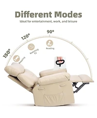 gaomon Oversized Manual Recliner Sofa Chair for Living Room, Bedroom