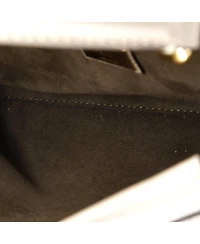 Pre-Owned Fendi Regular Peekaboo Bag Leather with Plexiglass Detail