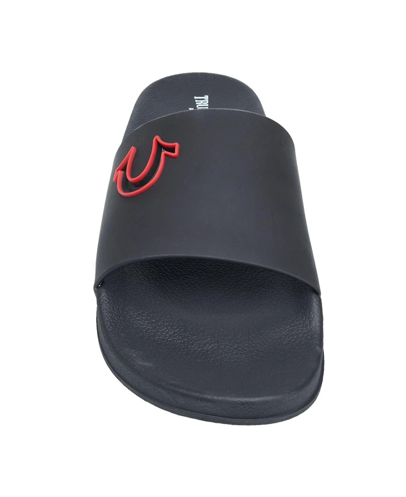 True Religion Men's Russell Chopout Logo Slide