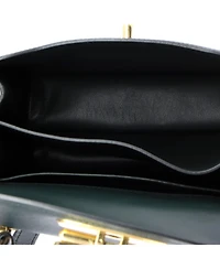 Pre-Owned Prada Small Symbole Flap Bag Saffiano Leather