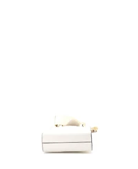 Pre-Owned Prada Small Lux Embossed Logo Tote Saffiano Leather