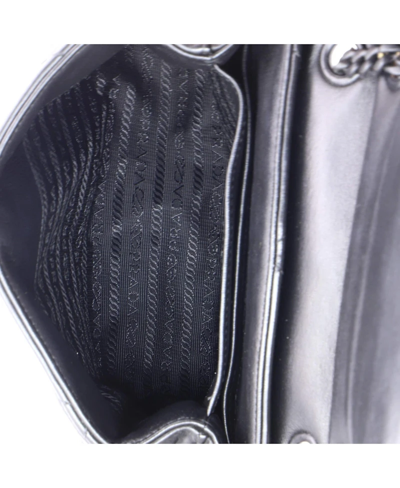 Pre-Owned Prada Spectrum Flap Bag Quilted Nappa Leather