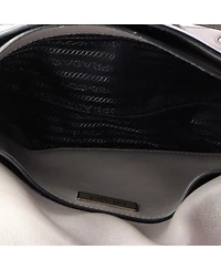 Pre-Owned Prada Small Flap Messenger Glace Calf