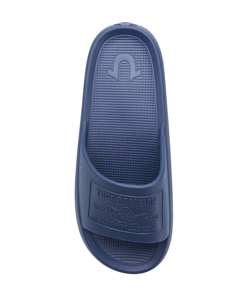 True Religion Men's Wayne Logo Single Slide