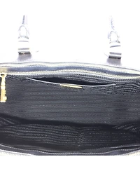 Pre-Owned Prada Large Double Zip Lux Tote Saffiano Leather