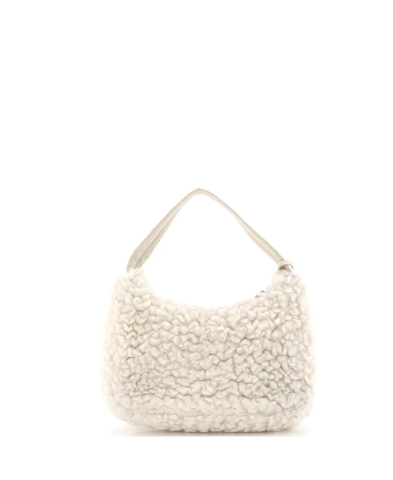 Pre-Owned Prada Mini Re-Edition 2000 Hobo Cashmere