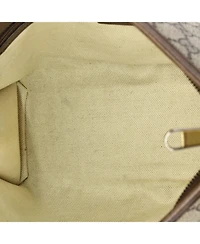Pre-Owned Gucci Large Ophidia Toiletry Pouch Gg Coated Canvas