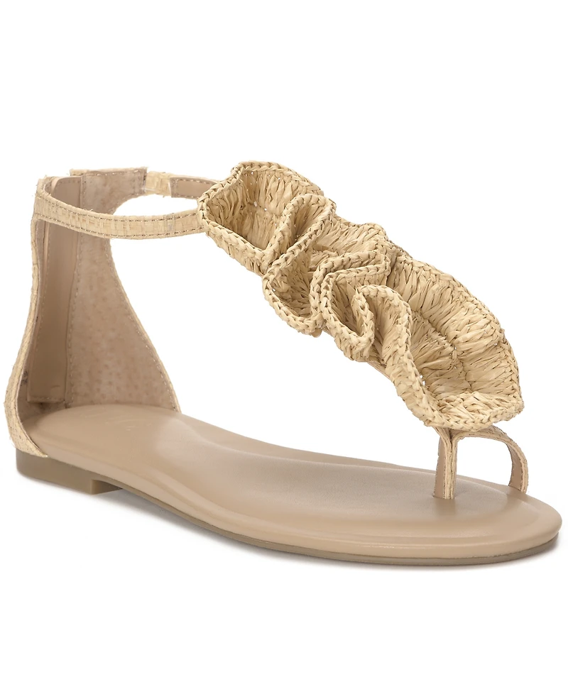 I.n.c. International Concepts Women's Round Toe Sandals, Macy's Exclusive