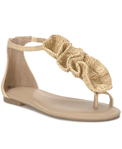 I.n.c. International Concepts Women's Round Toe Sandals, Macy's Exclusive