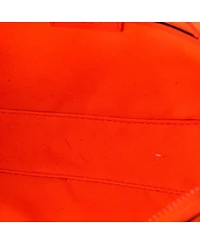 Pre-Owned Gucci Front Zip Belt Bag Gg Rubber Effect Leather