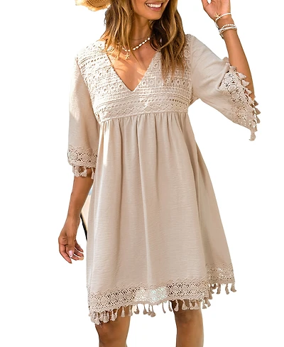 Cupshe Women's Mini Beach Dress