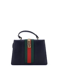 Pre-Owned Gucci Medium Sylvie Top Handle Bag Leather