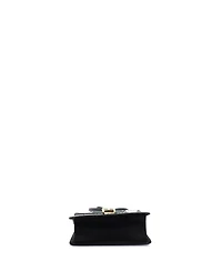 Pre-Owned Gucci Mini Sylvie Top Handle Bag Crystal Embellished Satin