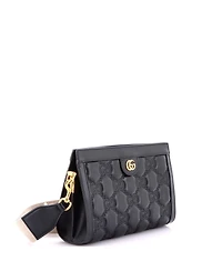 Pre-Owned Gucci Small Gg Shoulder Bag Gg Matelasse Leather