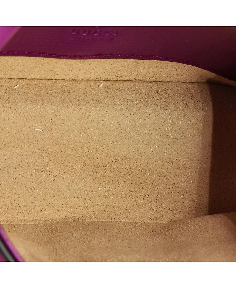 Pre-Owned Gucci Super Mini Horsebit 1955 Shoulder Bag Leather