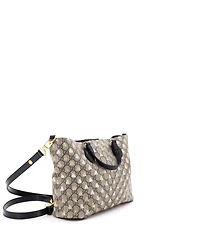 Pre-Owned Gucci Small Convertible Soft Tote Printed Gg Coated Canvas