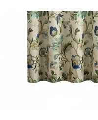Ellis Curtain 100% Polyester Brissac Colrful Jacobean Pattern Grommet Curtain Panel Lined 50"